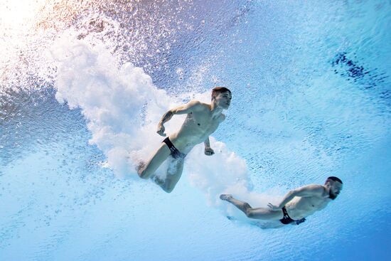 Russia BRICS Sports Games Diving Springboard 3m Synchro