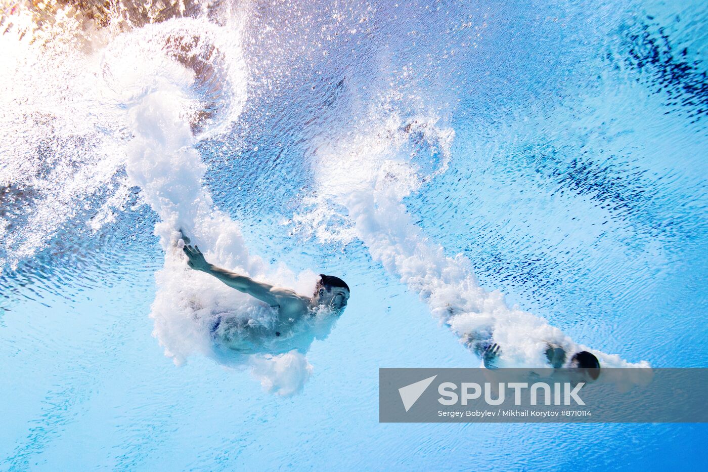 Russia BRICS Sports Games Diving Springboard 3m Synchro