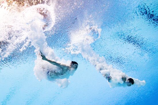 Russia BRICS Sports Games Diving Springboard 3m Synchro
