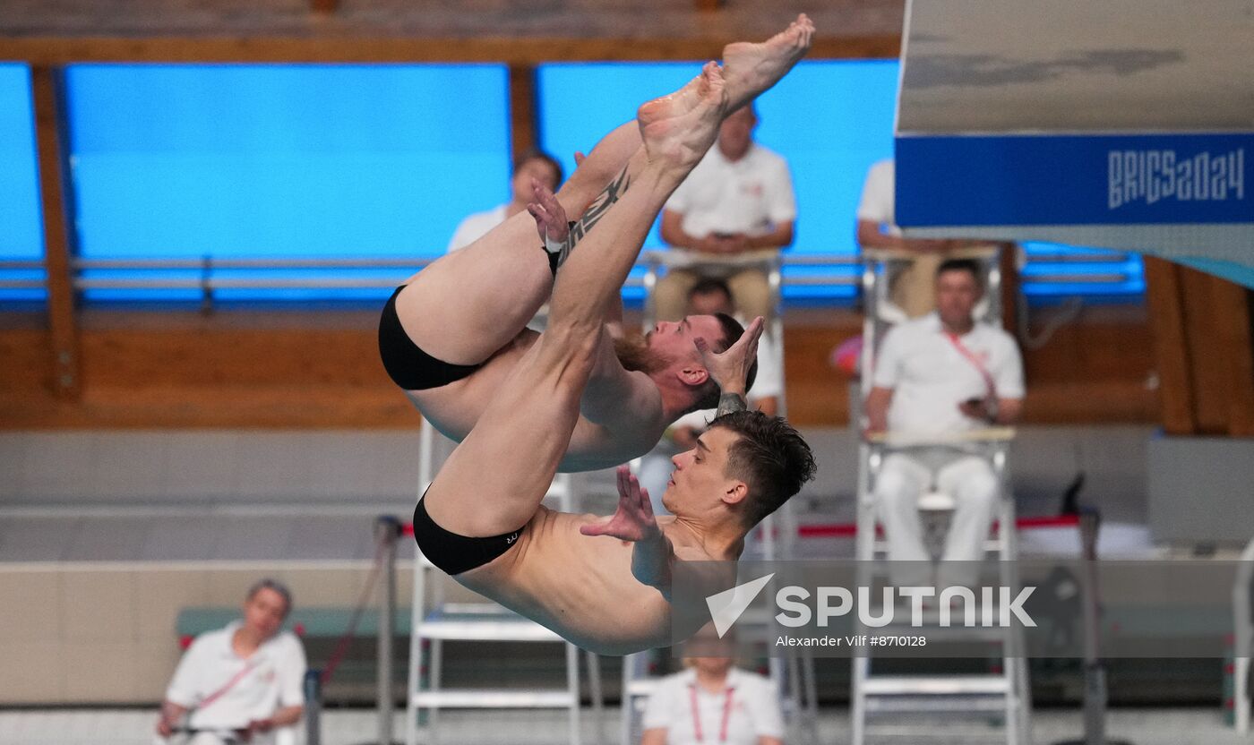 Russia BRICS Sports Games Diving Springboard 3m Synchro