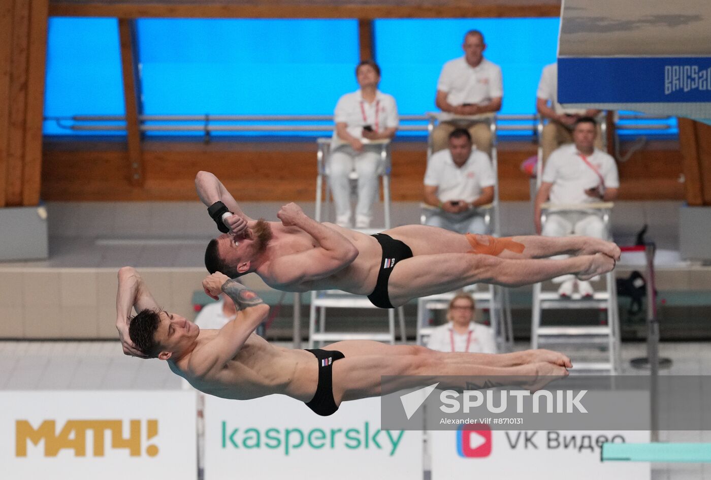 Russia BRICS Sports Games Diving Springboard 3m Synchro