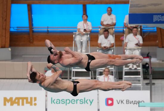 Russia BRICS Sports Games Diving Springboard 3m Synchro