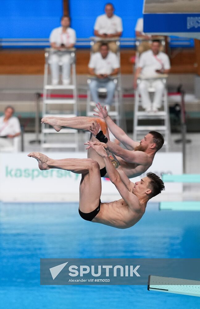 Russia BRICS Sports Games Diving Springboard 3m Synchro