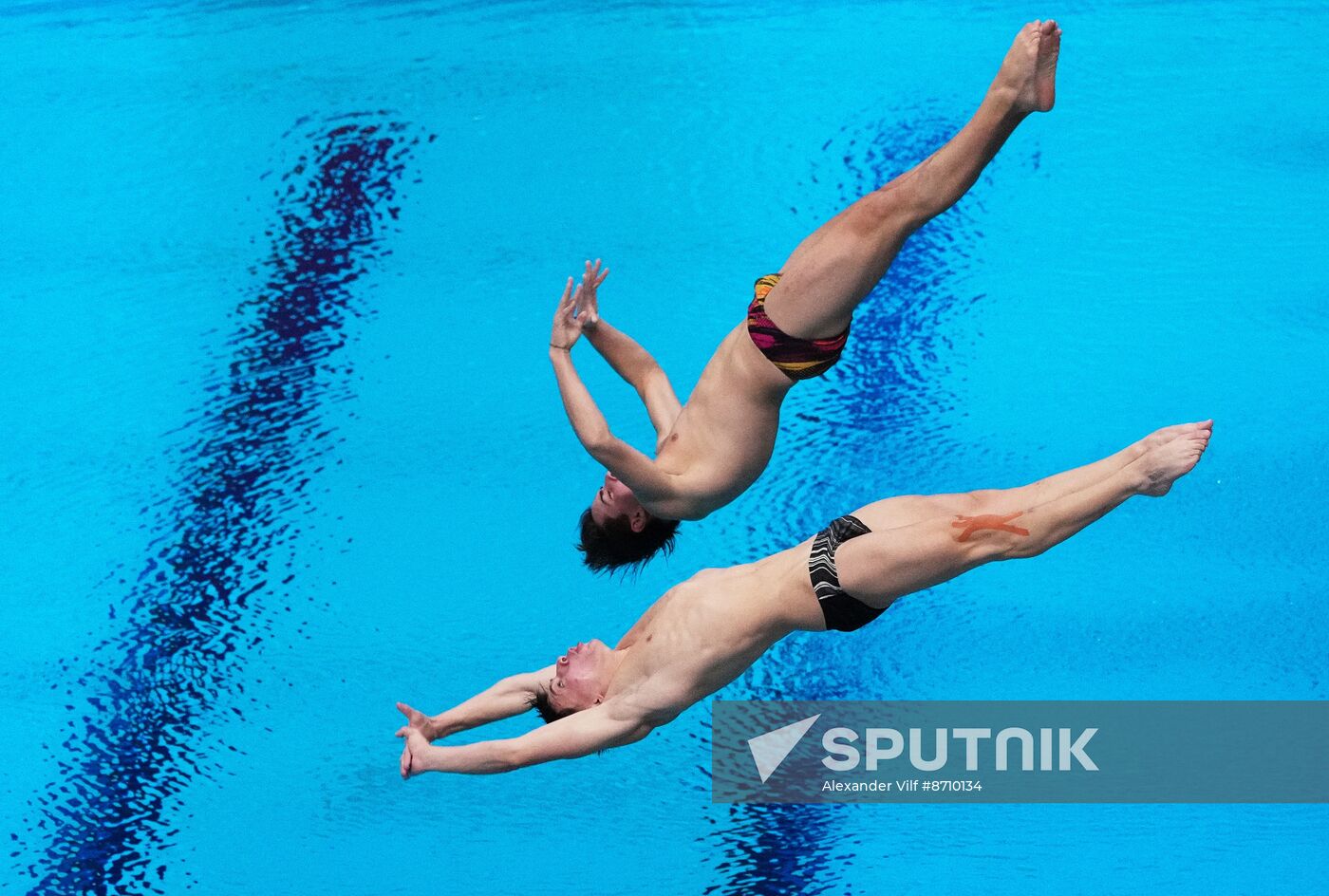 Russia BRICS Sports Games Diving Springboard 3m Synchro