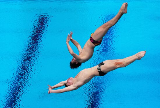 Russia BRICS Sports Games Diving Springboard 3m Synchro
