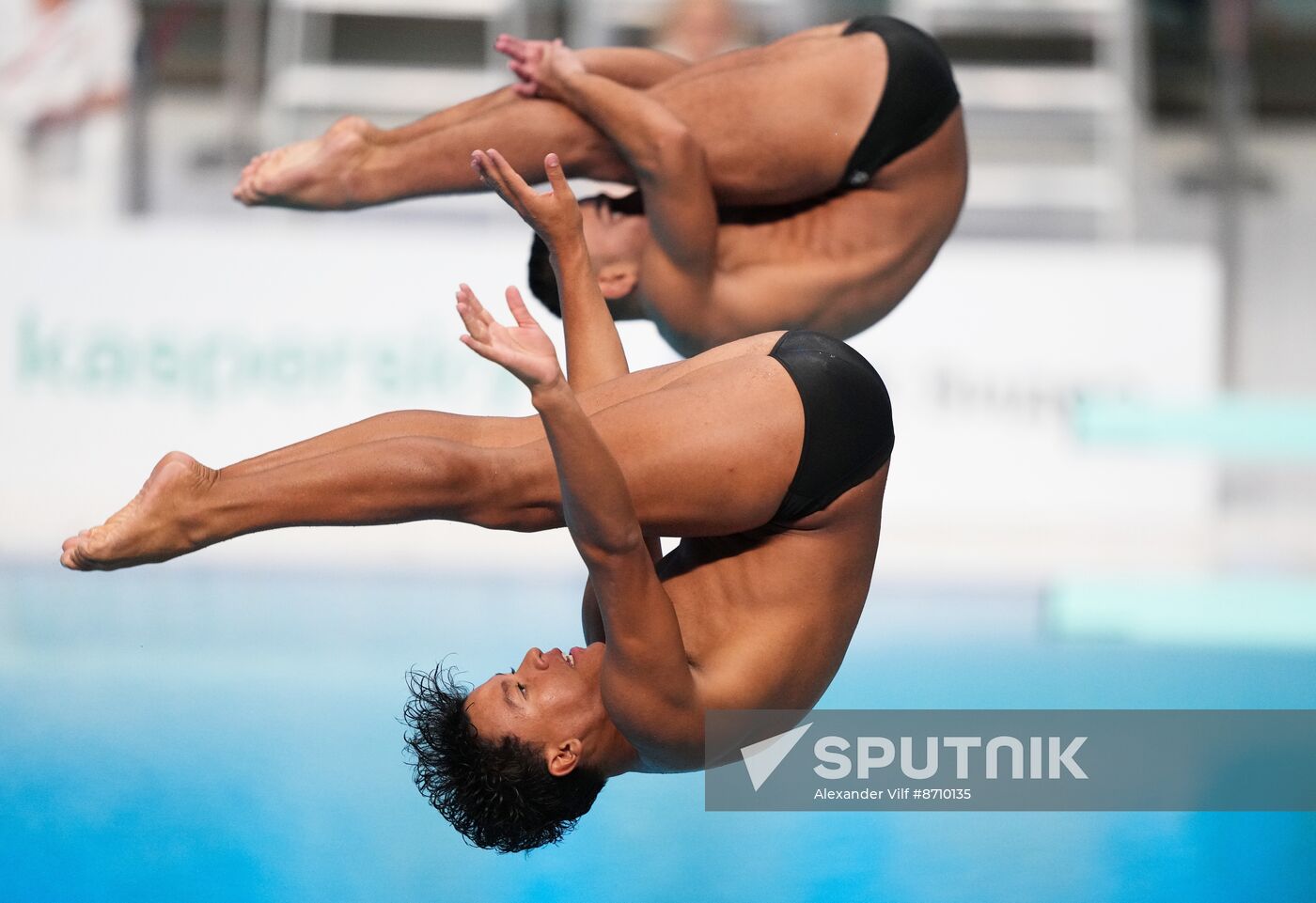 Russia BRICS Sports Games Diving Springboard 3m Synchro
