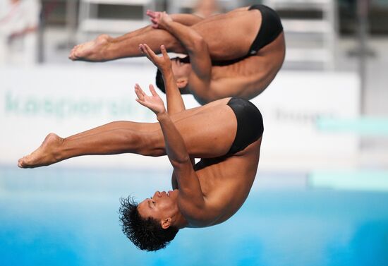 Russia BRICS Sports Games Diving Springboard 3m Synchro