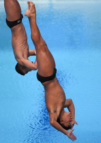 Russia BRICS Sports Games Diving Springboard 3m Synchro