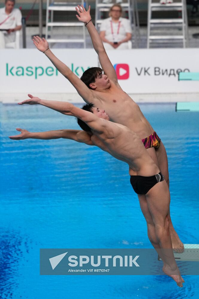 Russia BRICS Sports Games Diving Springboard 3m Synchro