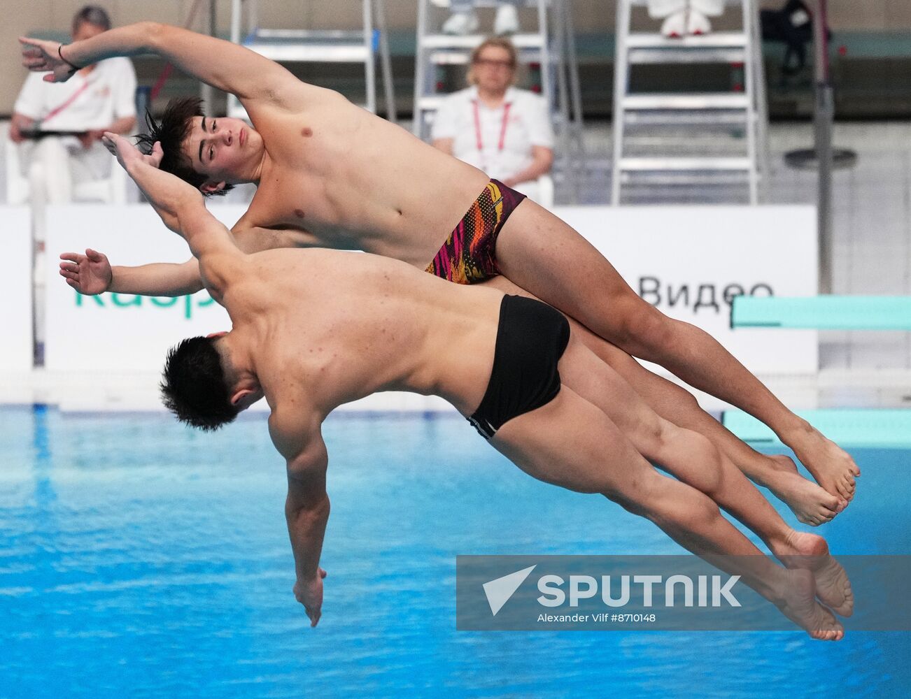 Russia BRICS Sports Games Diving Springboard 3m Synchro