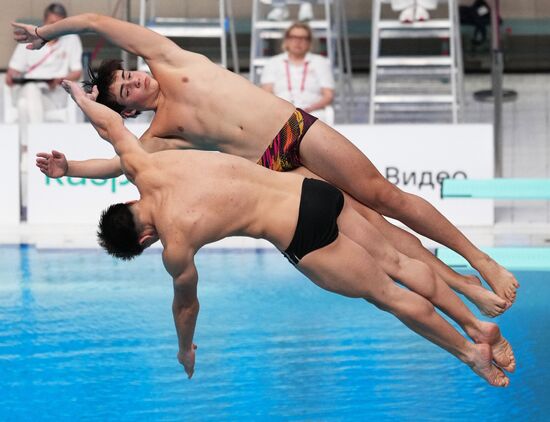 Russia BRICS Sports Games Diving Springboard 3m Synchro