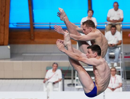 Russia BRICS Sports Games Diving Springboard 3m Synchro