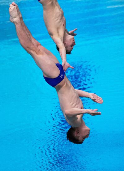 Russia BRICS Sports Games Diving Springboard 3m Synchro