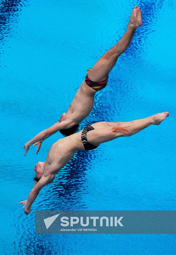 Russia BRICS Sports Games Diving Springboard 3m Synchro