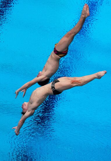 Russia BRICS Sports Games Diving Springboard 3m Synchro