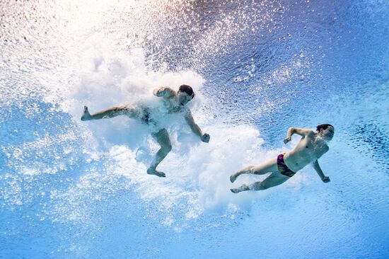 Russia BRICS Sports Games Diving Springboard 3m Synchro