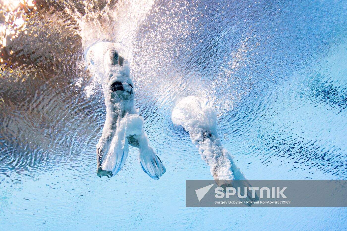 Russia BRICS Sports Games Diving Springboard 3m Synchro