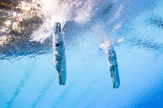 Russia BRICS Sports Games Diving Springboard 3m Synchro