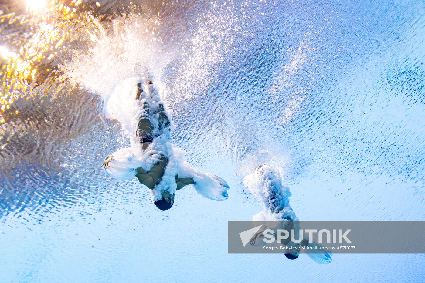 Russia BRICS Sports Games Diving Springboard 3m Synchro