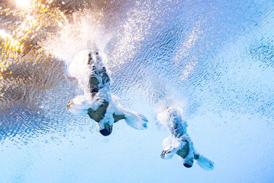 Russia BRICS Sports Games Diving Springboard 3m Synchro