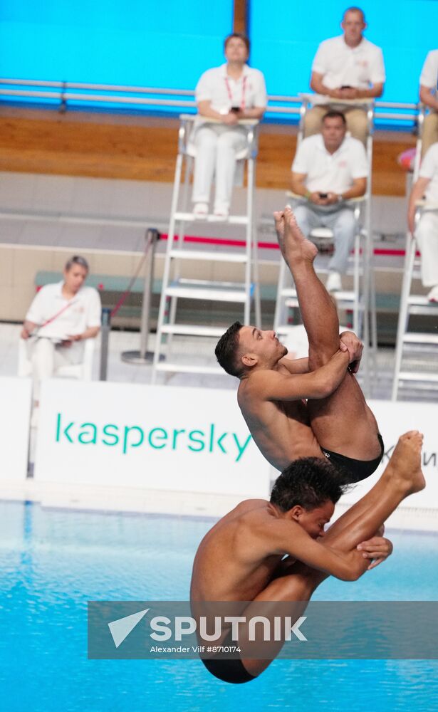 Russia BRICS Sports Games Diving Springboard 3m Synchro