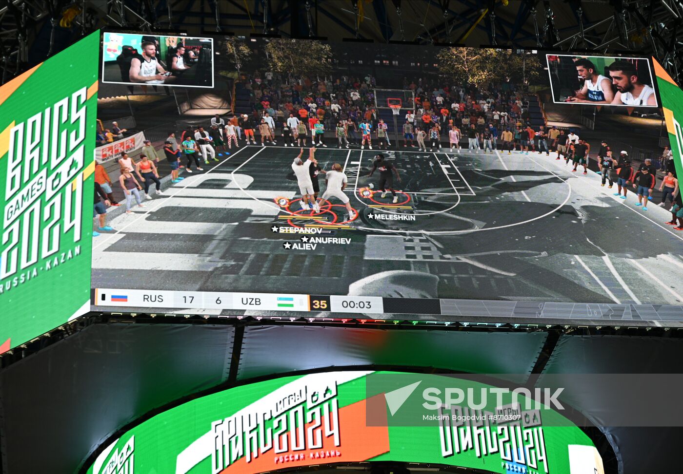 Russia BRICS Sports Games Phygital Basketball