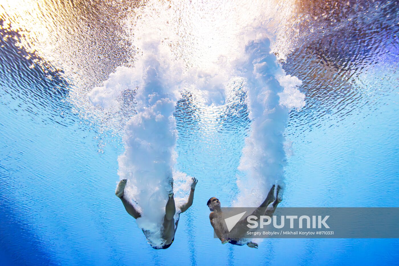 Russia BRICS Sports Games Diving Tower 10m Synchro