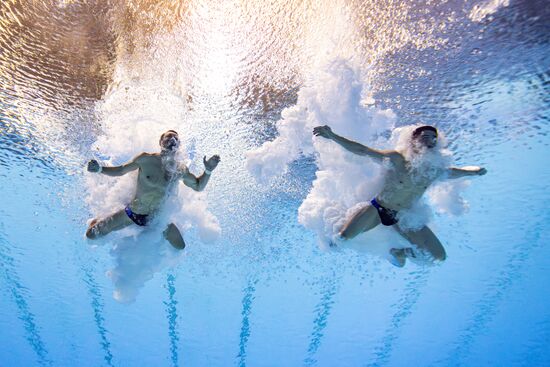 Russia BRICS Sports Games Diving Tower 10m Synchro