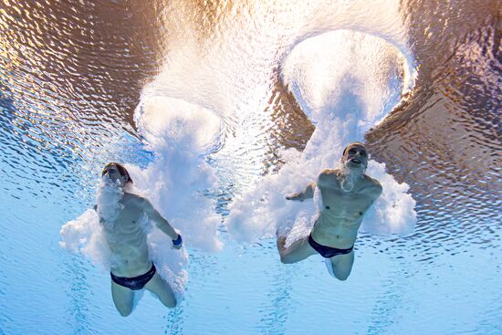 Russia BRICS Sports Games Diving Tower 10m Synchro