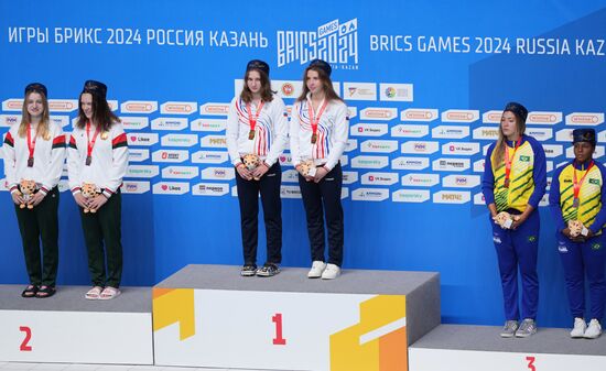 Russia BRICS Sports Games Diving Springboard 3m Synchro