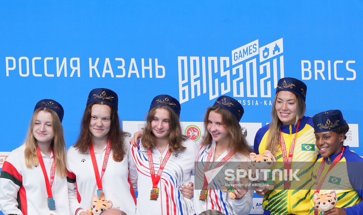Russia BRICS Sports Games Diving Springboard 3m Synchro