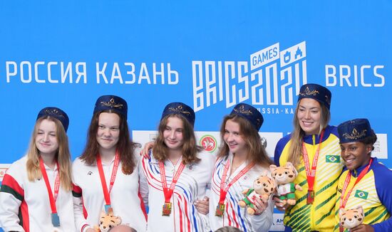 Russia BRICS Sports Games Diving Springboard 3m Synchro