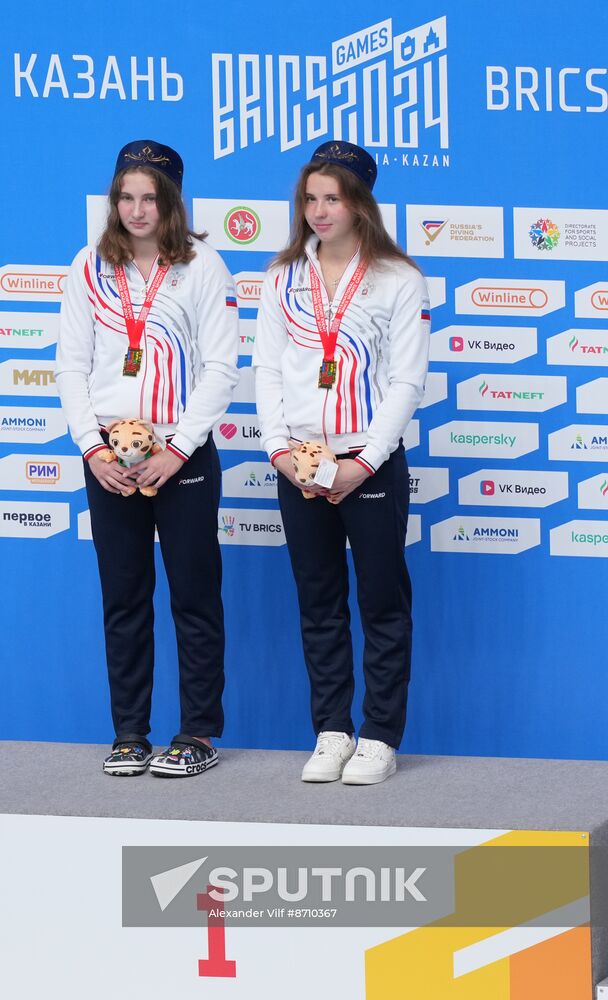 Russia BRICS Sports Games Diving Springboard 3m Synchro