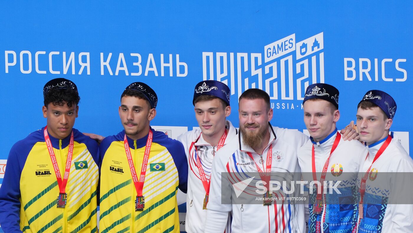 Russia BRICS Sports Games Diving Springboard 3m Synchro