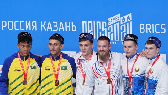 Russia BRICS Sports Games Diving Springboard 3m Synchro