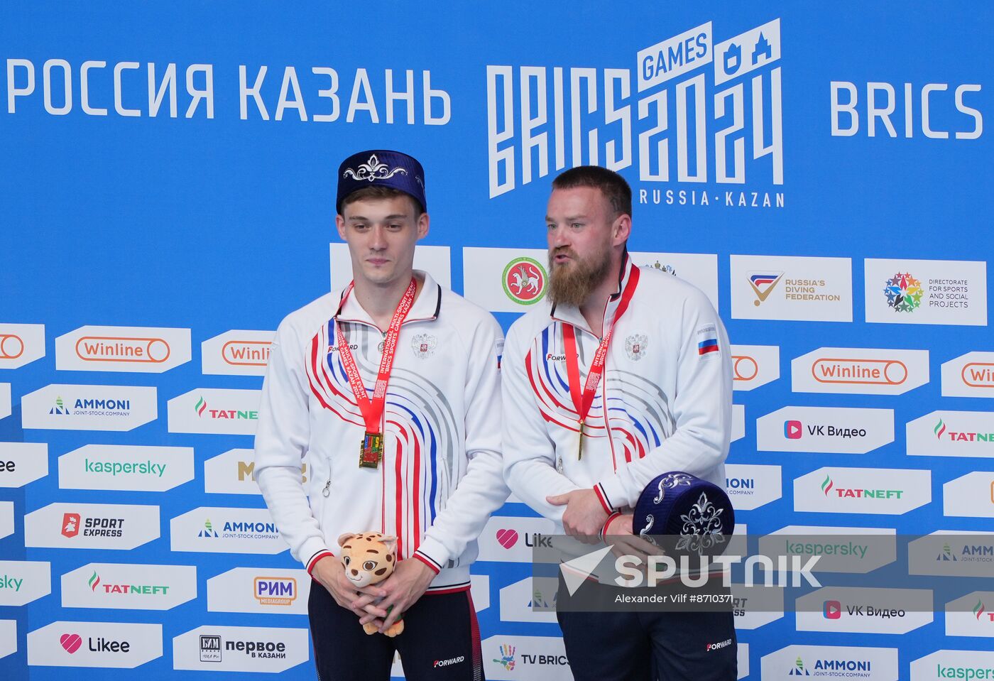 Russia BRICS Sports Games Diving Springboard 3m Synchro
