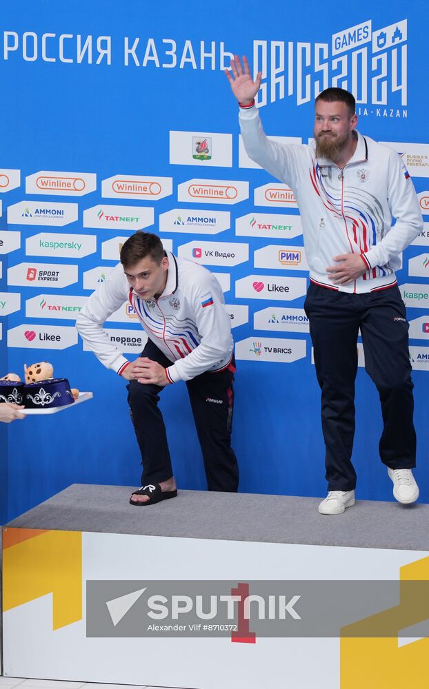 Russia BRICS Sports Games Diving Springboard 3m Synchro