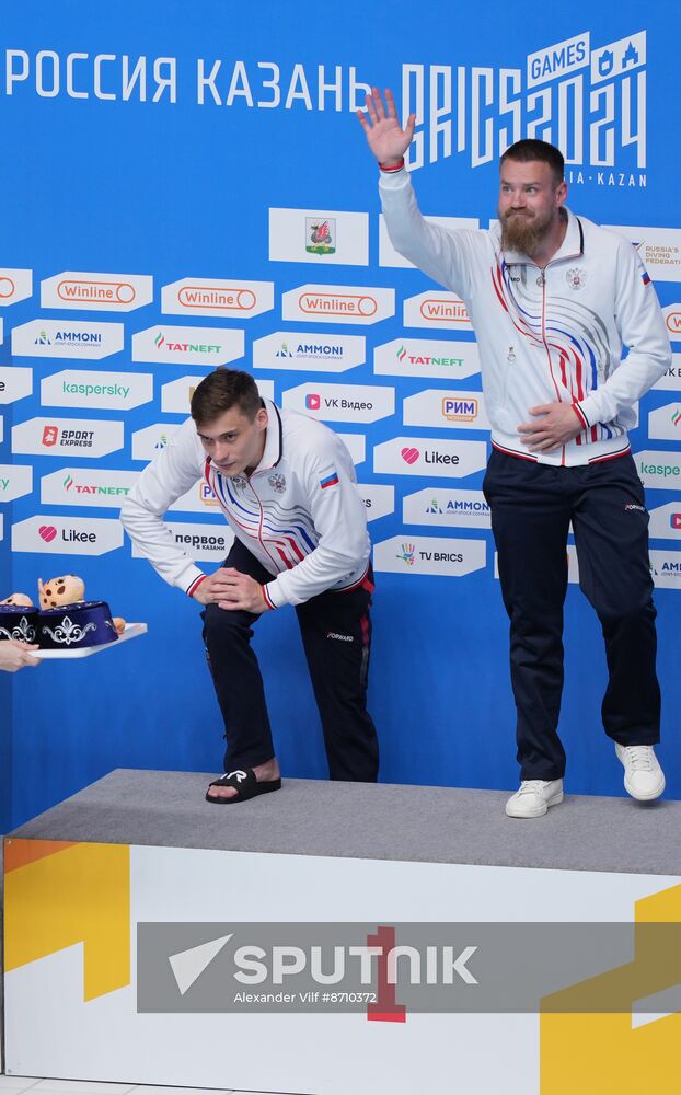 Russia BRICS Sports Games Diving Springboard 3m Synchro