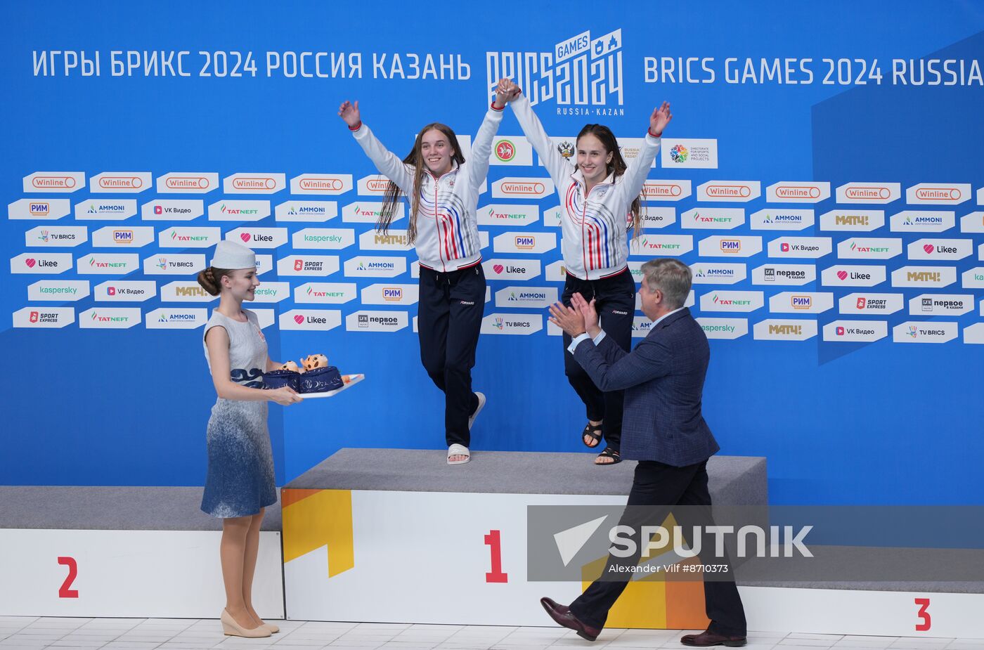 Russia BRICS Sports Games Diving Tower 10m Synchro