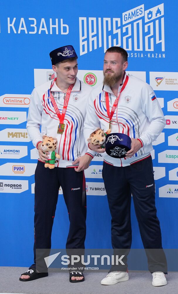 Russia BRICS Sports Games Diving Springboard 3m Synchro