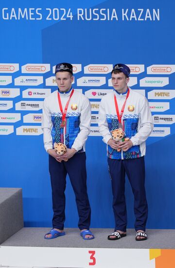 Russia BRICS Sports Games Diving Springboard 3m Synchro