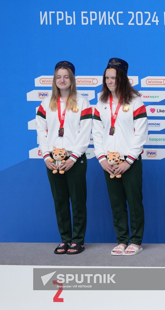 Russia BRICS Sports Games Diving Springboard 3m Synchro