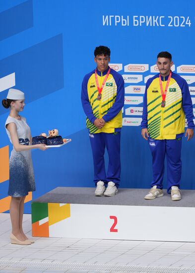 Russia BRICS Sports Games Diving Springboard 3m Synchro