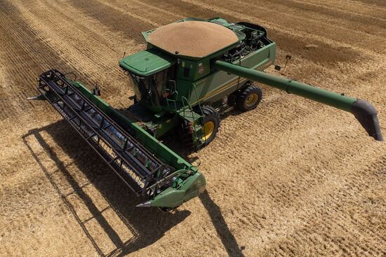 Russia Agriculture Winter Wheat Harvesting