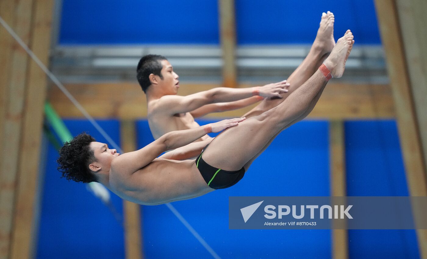 Russia BRICS Sports Games Diving Tower 10m Synchro