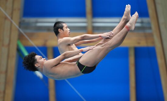 Russia BRICS Sports Games Diving Tower 10m Synchro