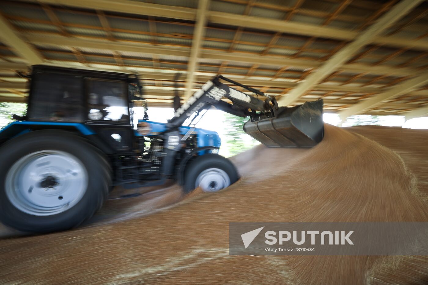 Russia Agriculture Winter Wheat Harvesting