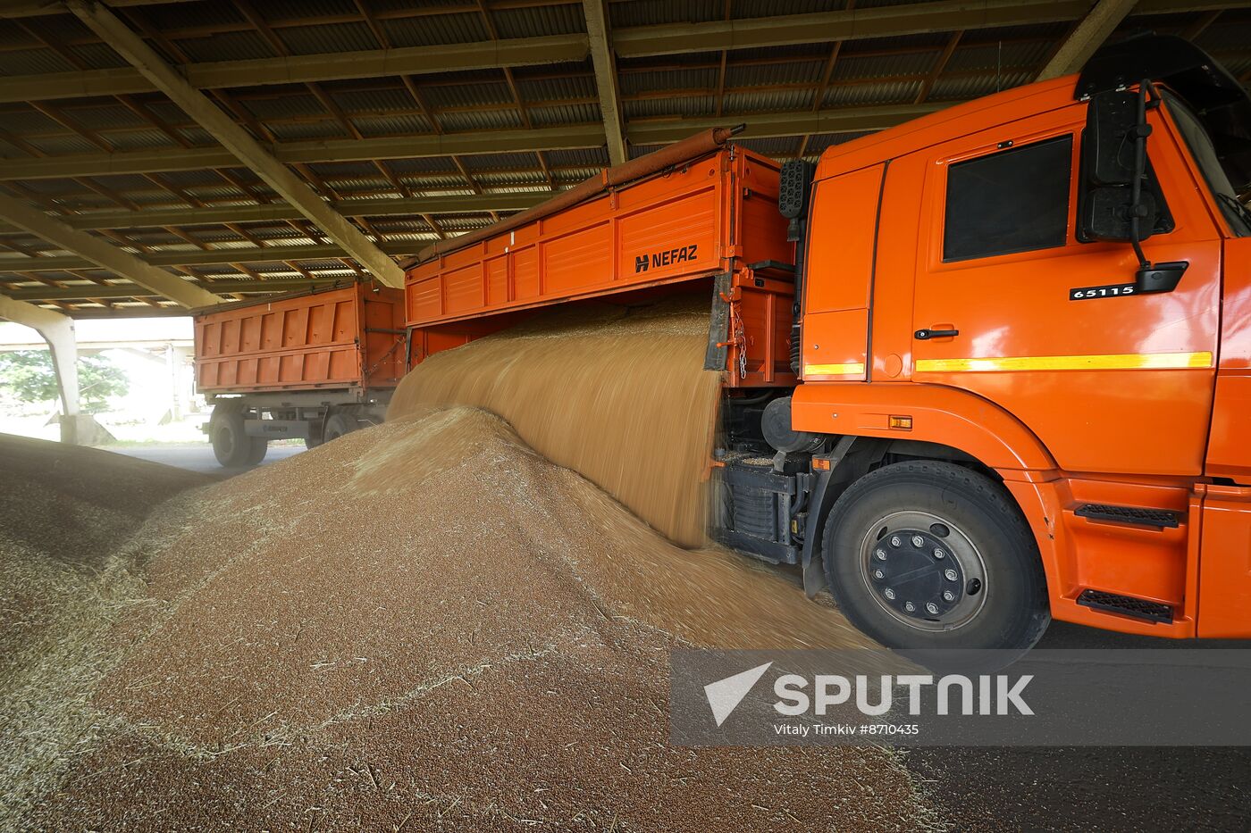 Russia Agriculture Winter Wheat Harvesting