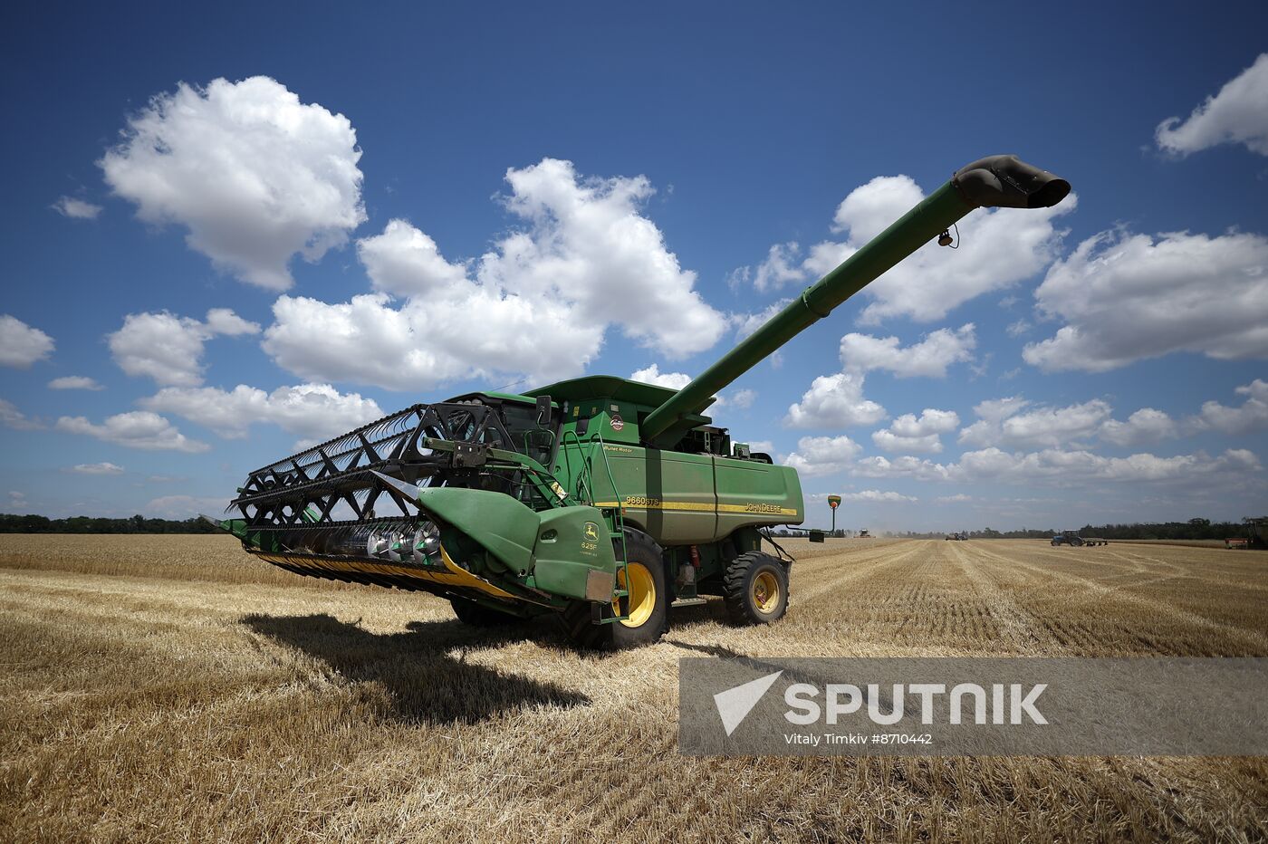 Russia Agriculture Winter Wheat Harvesting