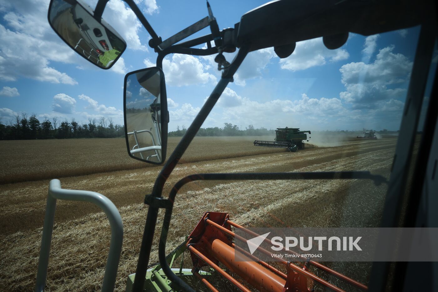 Russia Agriculture Winter Wheat Harvesting